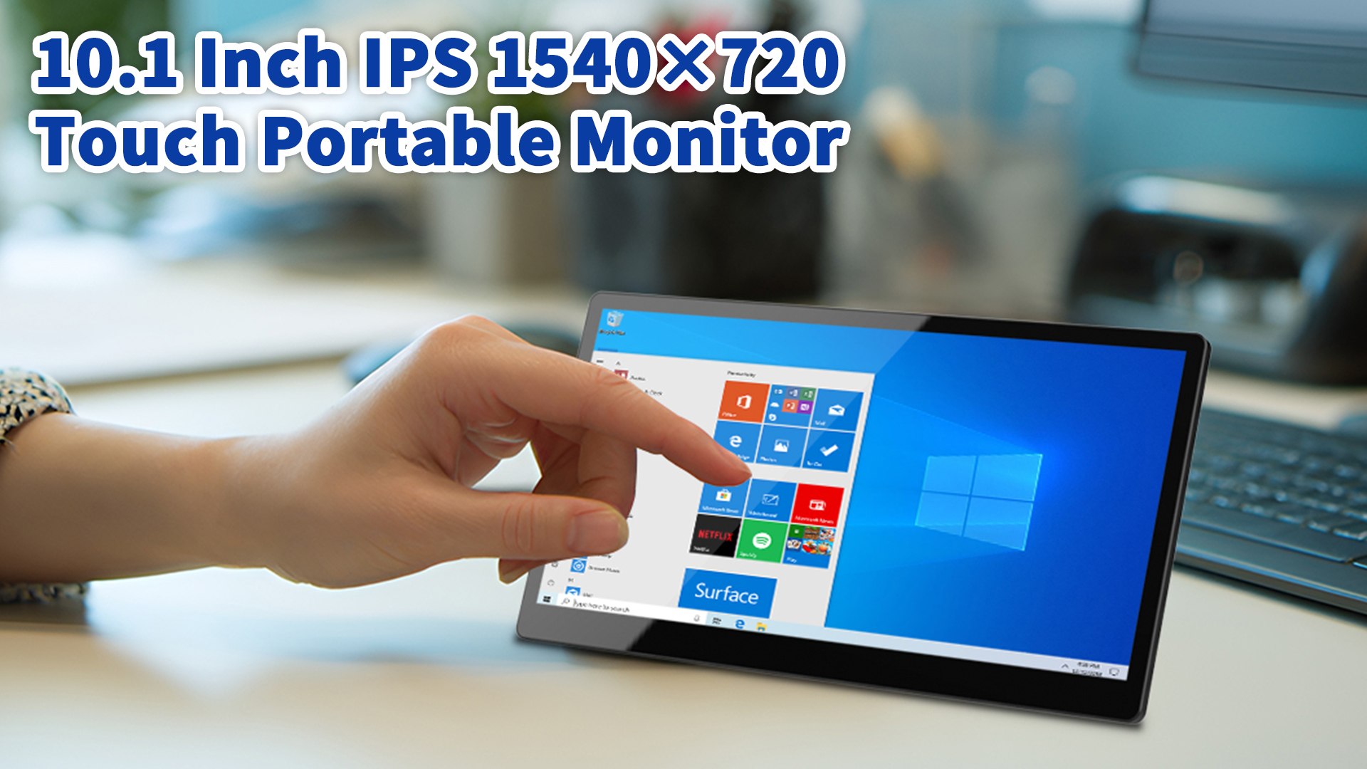 Amazon.com: Magedok 10.1 Inch Touchscreen Mini Monitor, IPS 1540